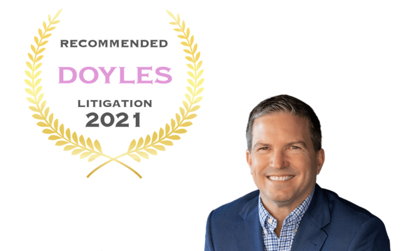 Derek Cronin again named as one of Queensland’s Recommended Commercial Litigation & Dispute Resolution Lawyers